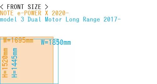 #NOTE e-POWER X 2020- + model 3 Dual Motor Long Range 2017-